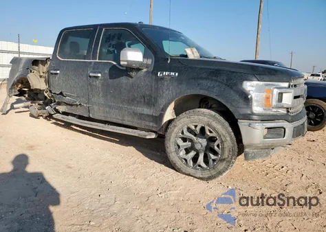 2018 Ford F150 Supercrew из США, поврежденный, VIN 1FTEW1E53JKC21371